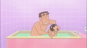 Shin Chan y la Espada de Oro